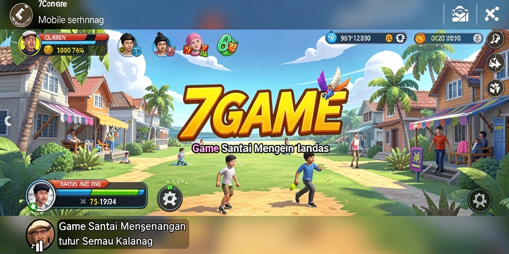 Screenshot gameplay 7GAME menampilkan keseruan permainan Casual.