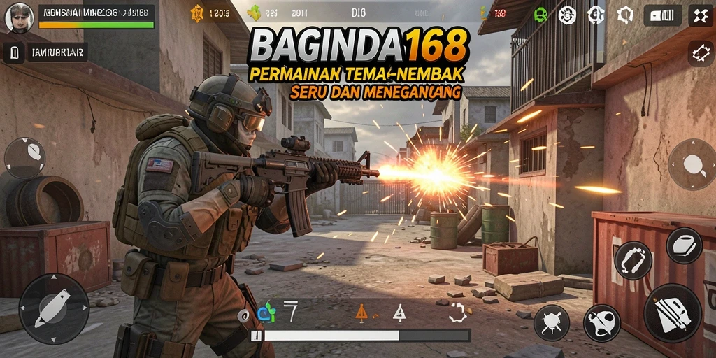 Tampilan gameplay menarik dari BAGINDA168 yang menampilkan pertempuran seru.