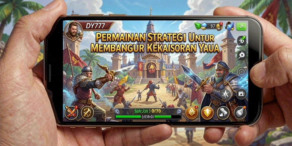 Tampilan gameplay memukau dari DY777 yang penuh strategi.