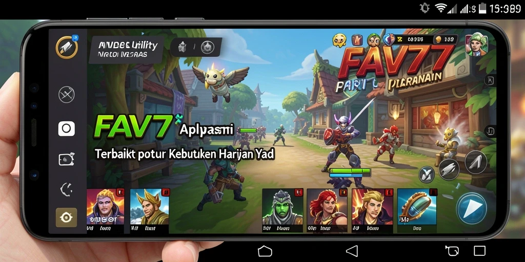 Tampilan antarmuka FAV77 yang intuitif dan fungsional.