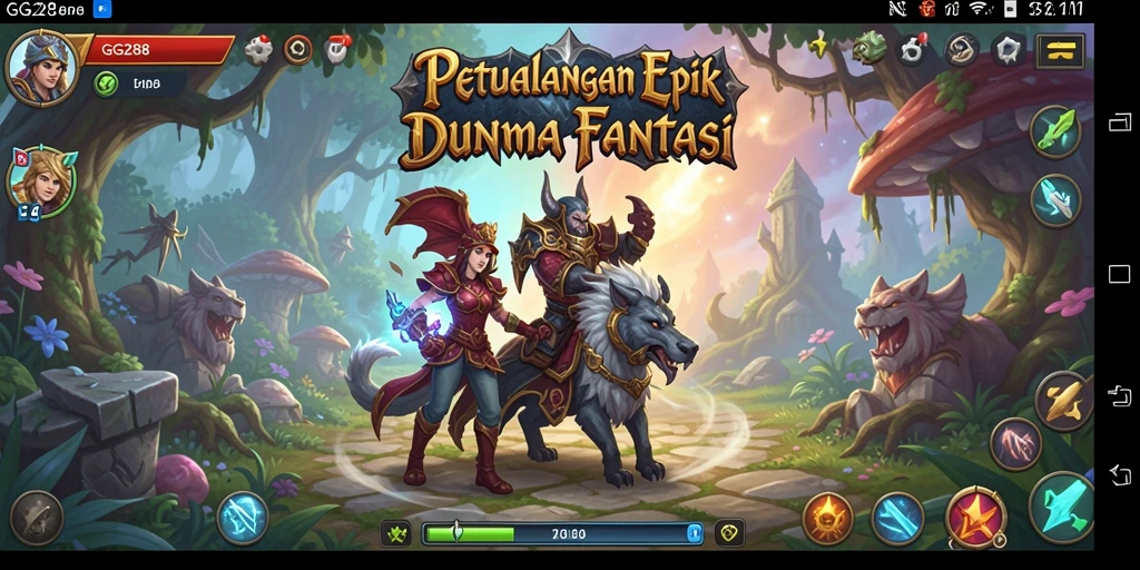 Tampilan gameplay GG288 yang memukau dan interaktif.