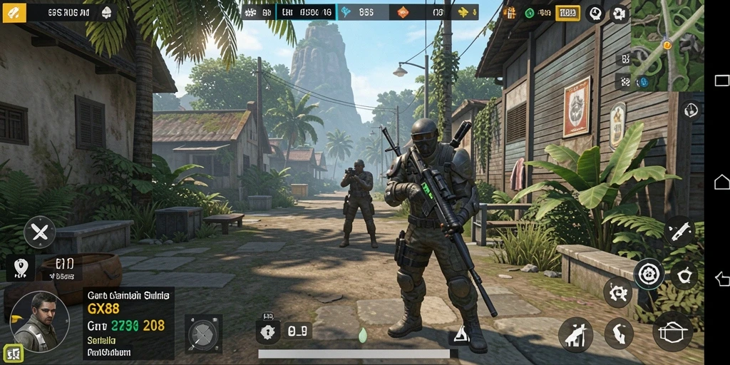 Tampilan gameplay GX88 dengan suasana simulasi yang realistis.