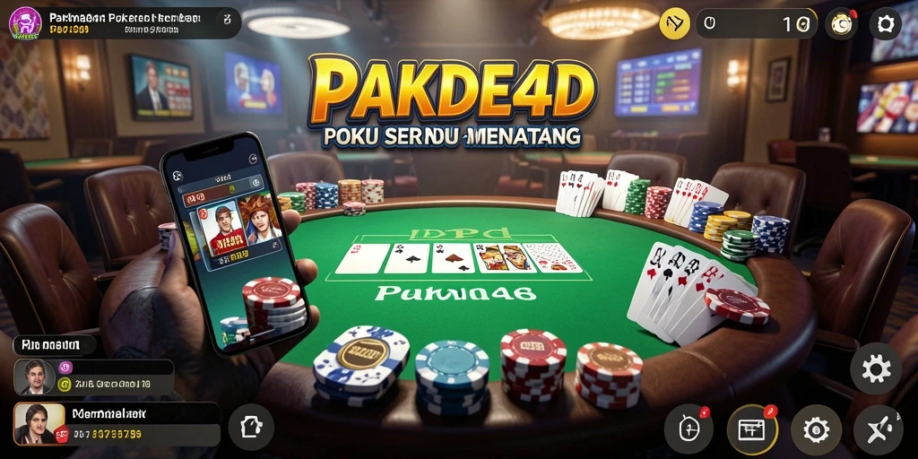 Tampilan gameplay yang mendebarkan di PAKDE4D.