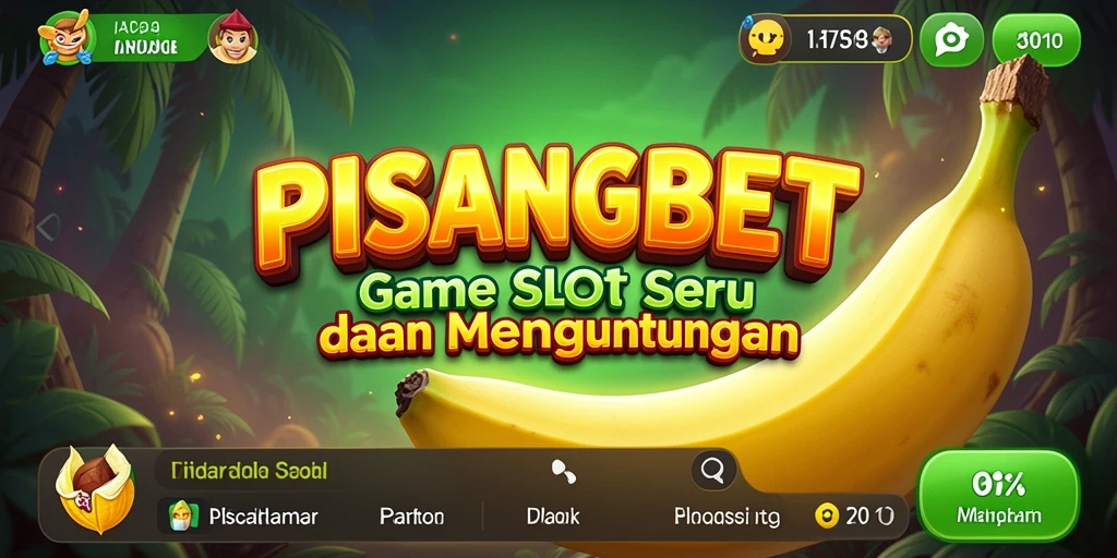 Tampilan gameplay PISANGBET yang menarik dan penuh warna.