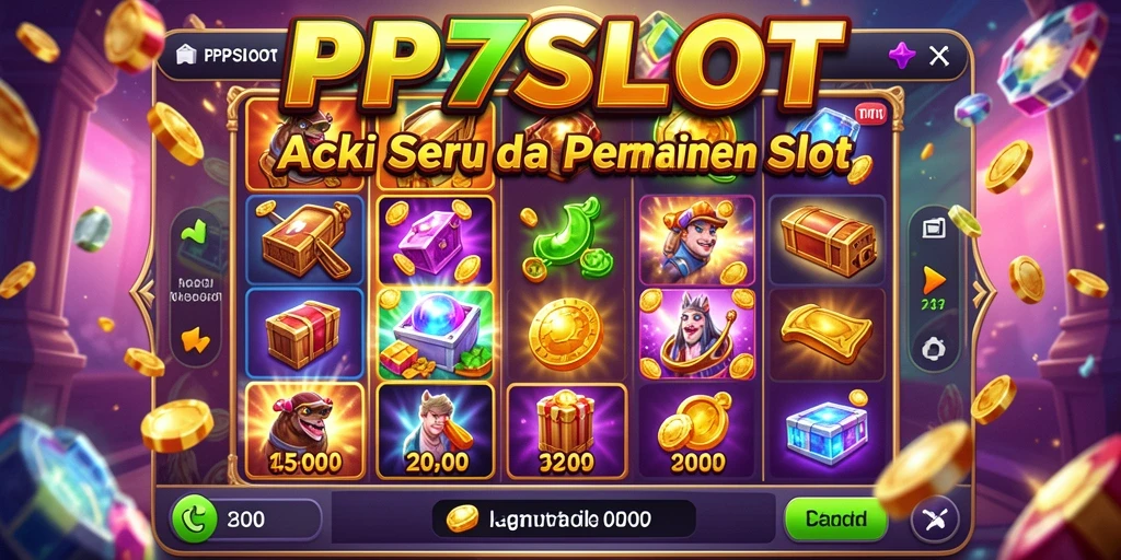 Gameplay seru dengan berbagai fitur menarik di PP7SLOT.