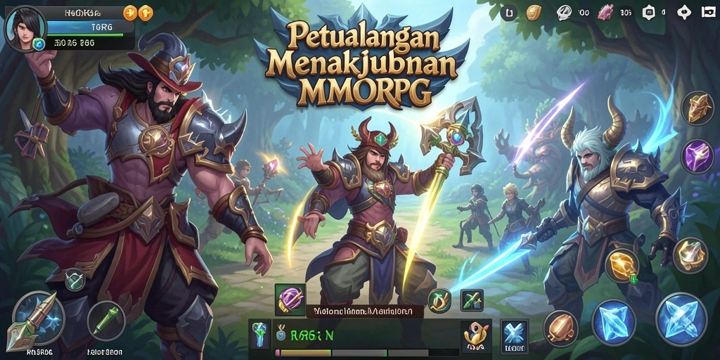 Screenshot gameplay R6R6 yang menampilkan pertempuran epik dan interaksi sosial.