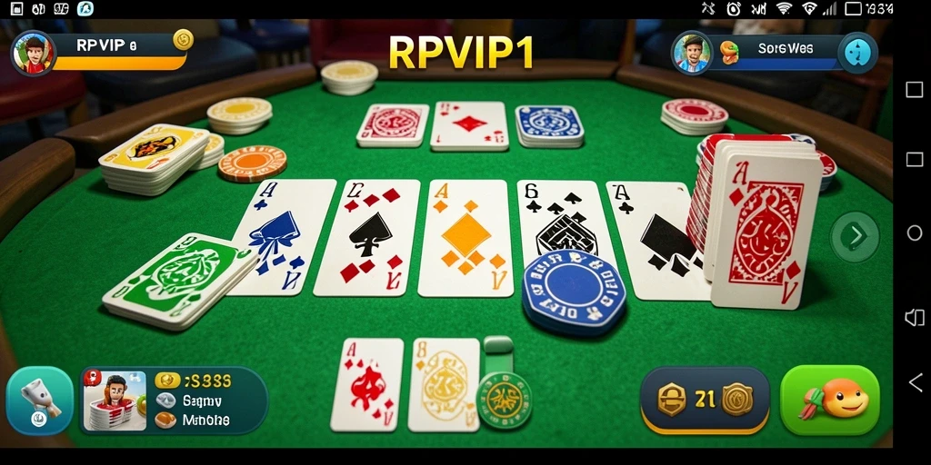 Tampilan gameplay seru dan interaksi dalam RPVIP1.